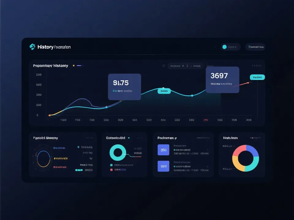 SG时时彩历史趋势分析数据大屏示意图
